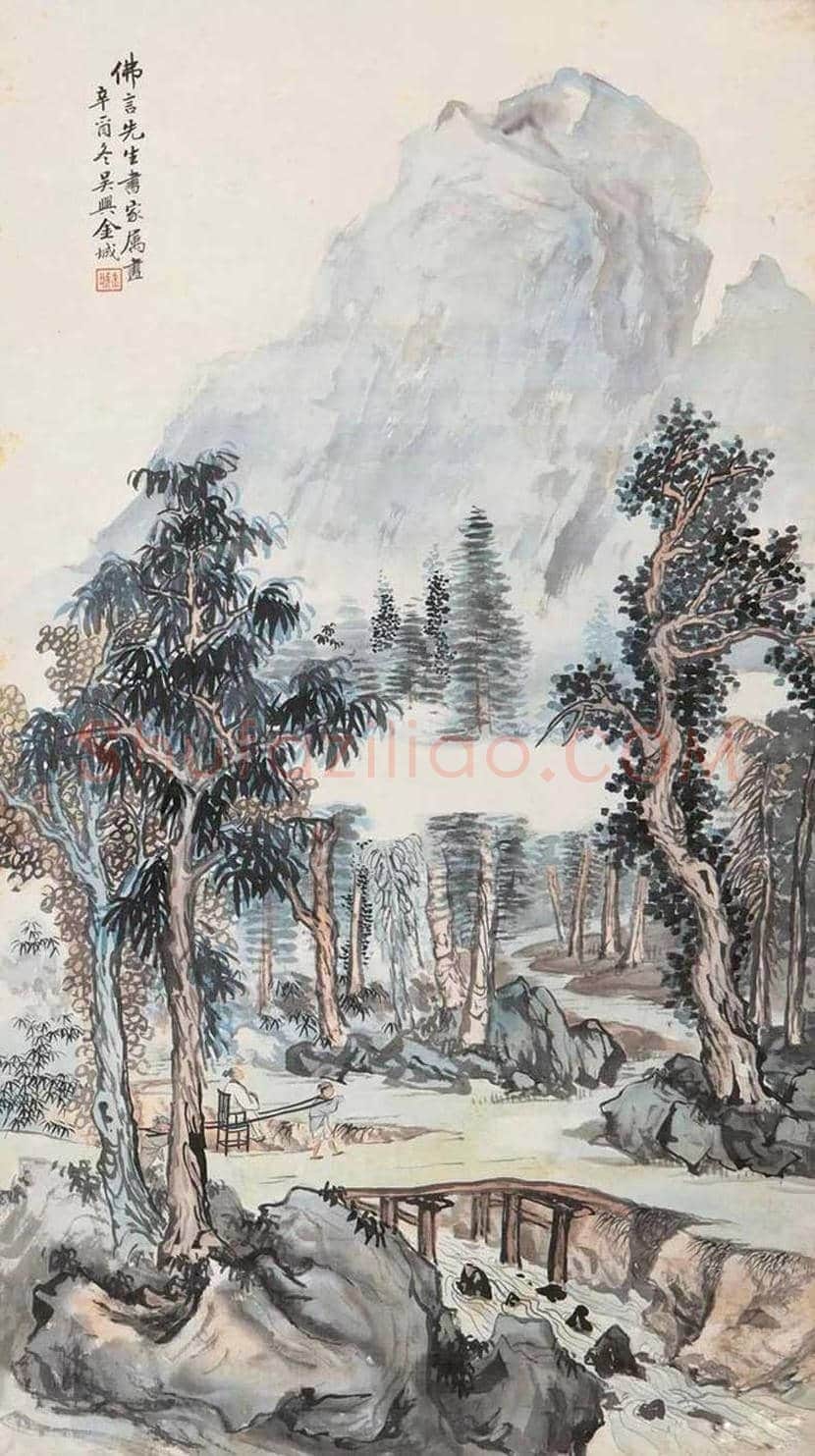 金城国画作品欣赏 | 书画科普