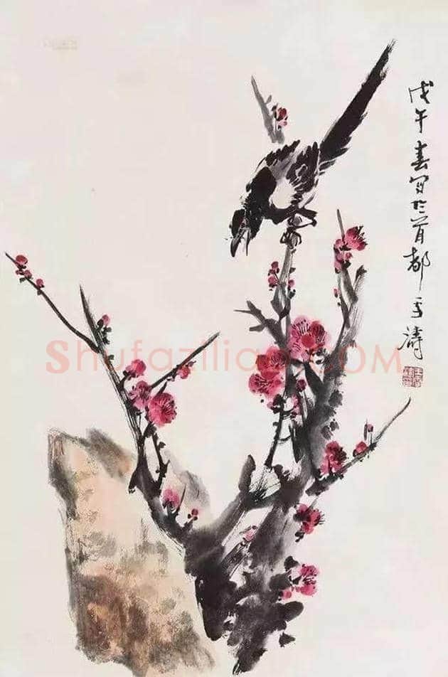 王雪涛梅花作品欣赏 | 灵性画梅 | 书画常识