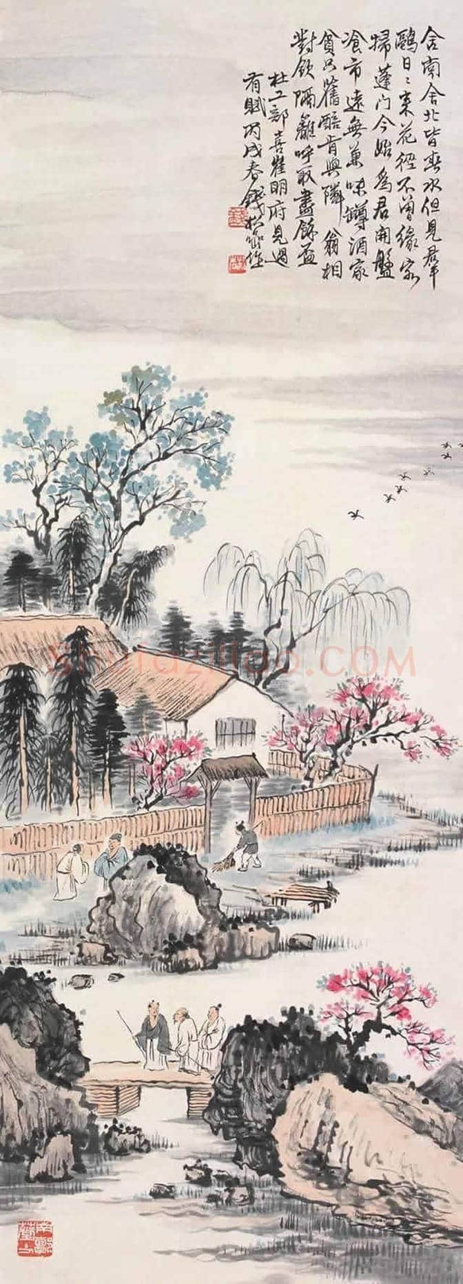 钱松岩丨钱松喦谈绘画 | 书画讲解