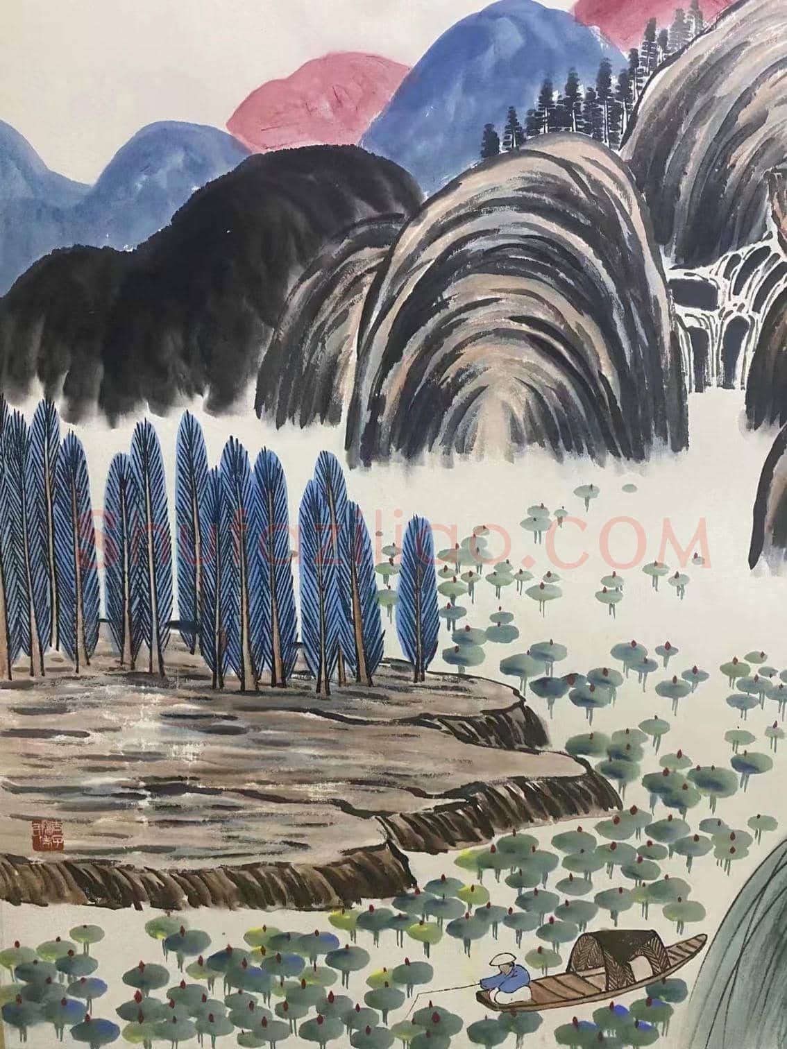 齐白石钜制《荷鄉清署》，首度面世！ | 国画鉴赏