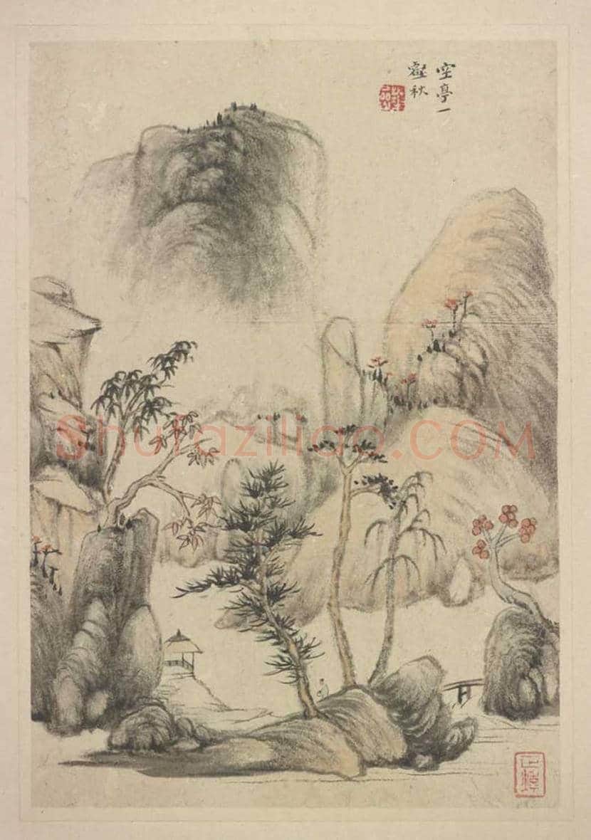华喦《山水册》欣赏 | 书画科普