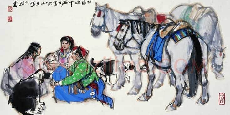 画僧史国良作品欣赏 | 书画知识