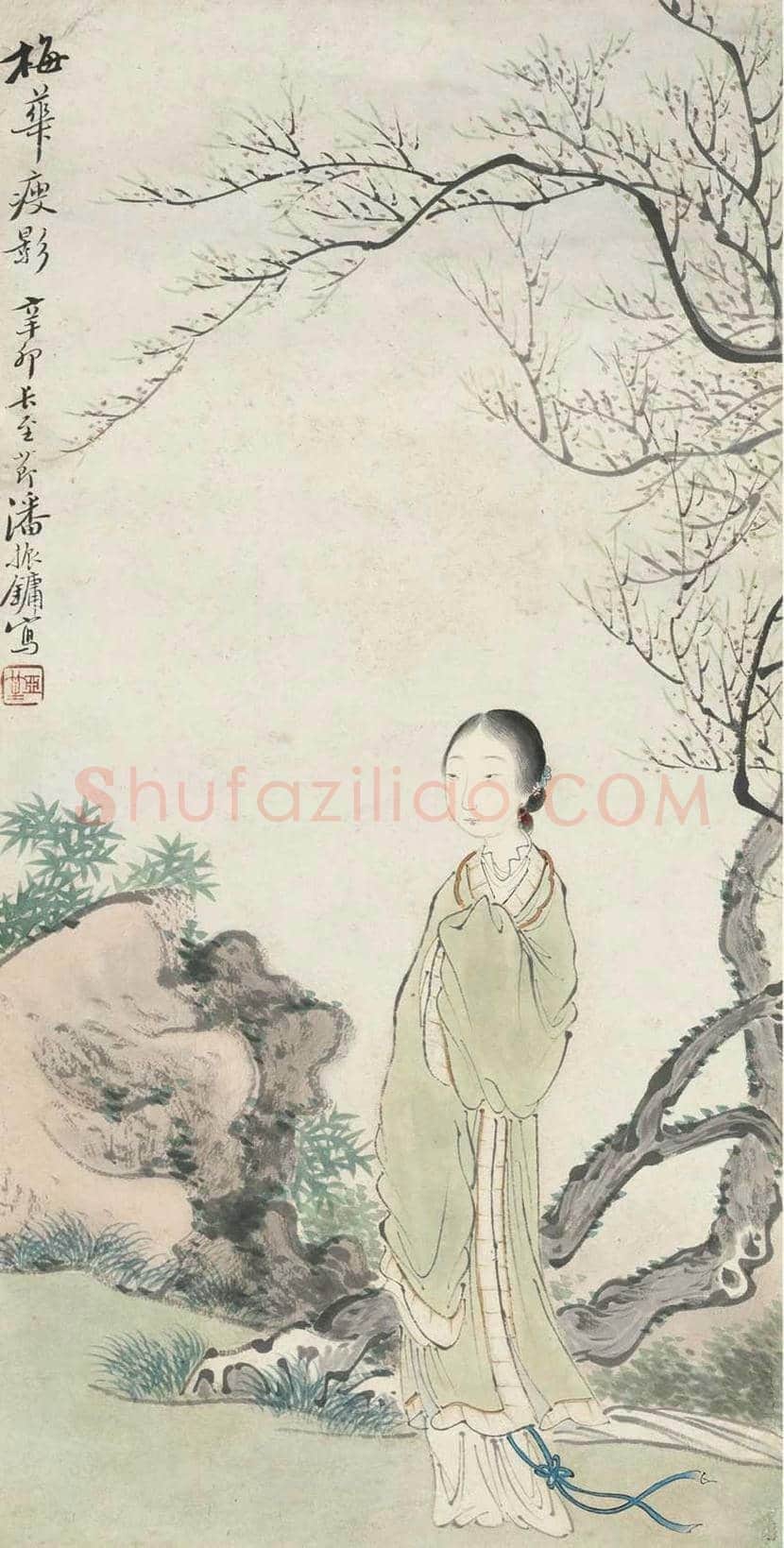 潘振镛人物画作品欣赏 | 书画知识