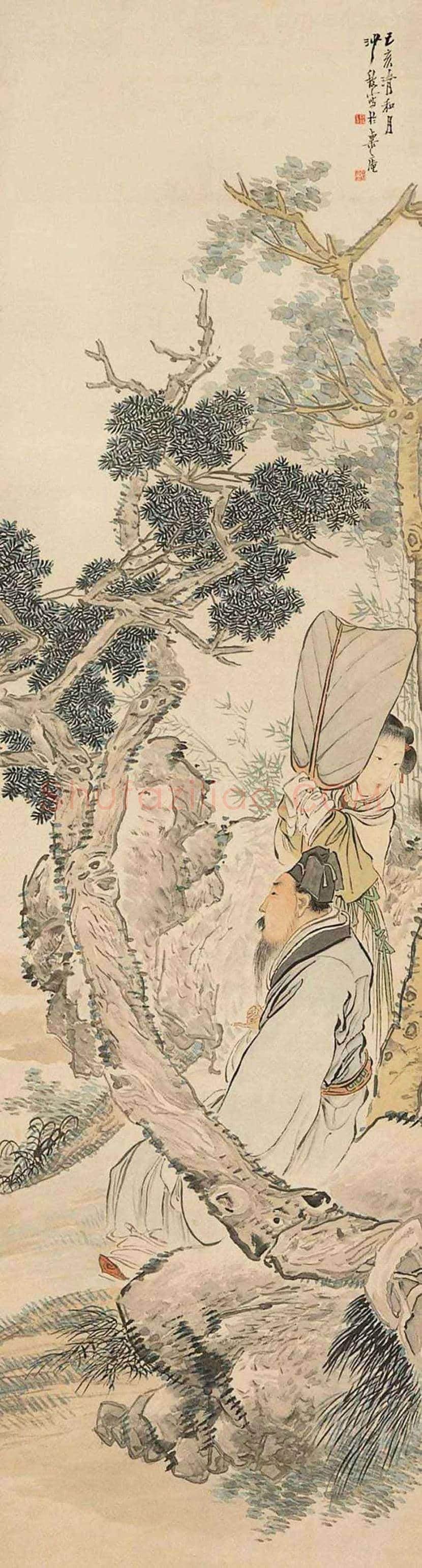 沙馥人物画欣赏 | 书画常识