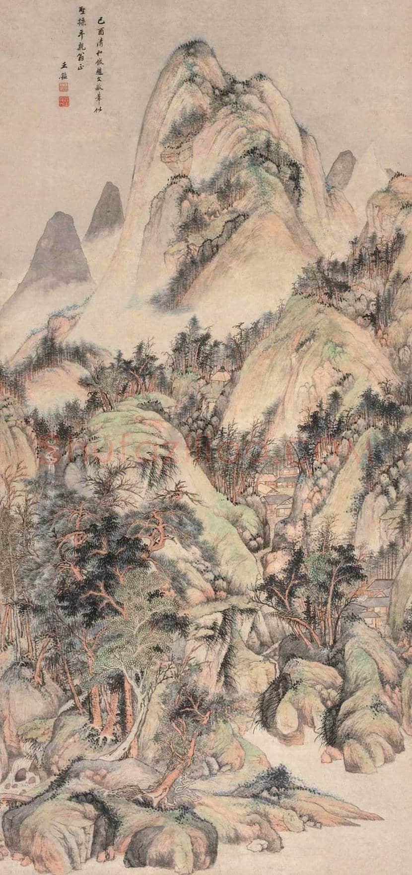 王鉴山水画价格,多少钱一平尺? | 书画讲解