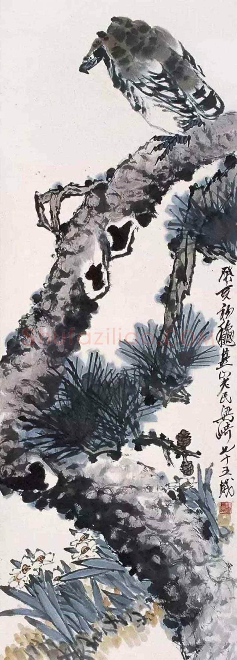 粱崎作品欣赏 | 书画讲解