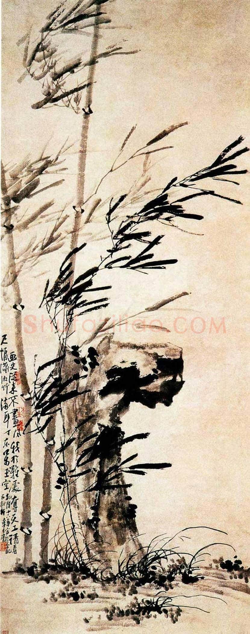 李方膺《潇湘风竹图》欣赏 | 书画百科
