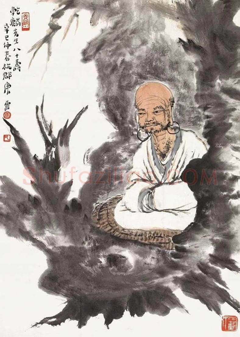 唐云人物画作品欣赏 | 书画知识