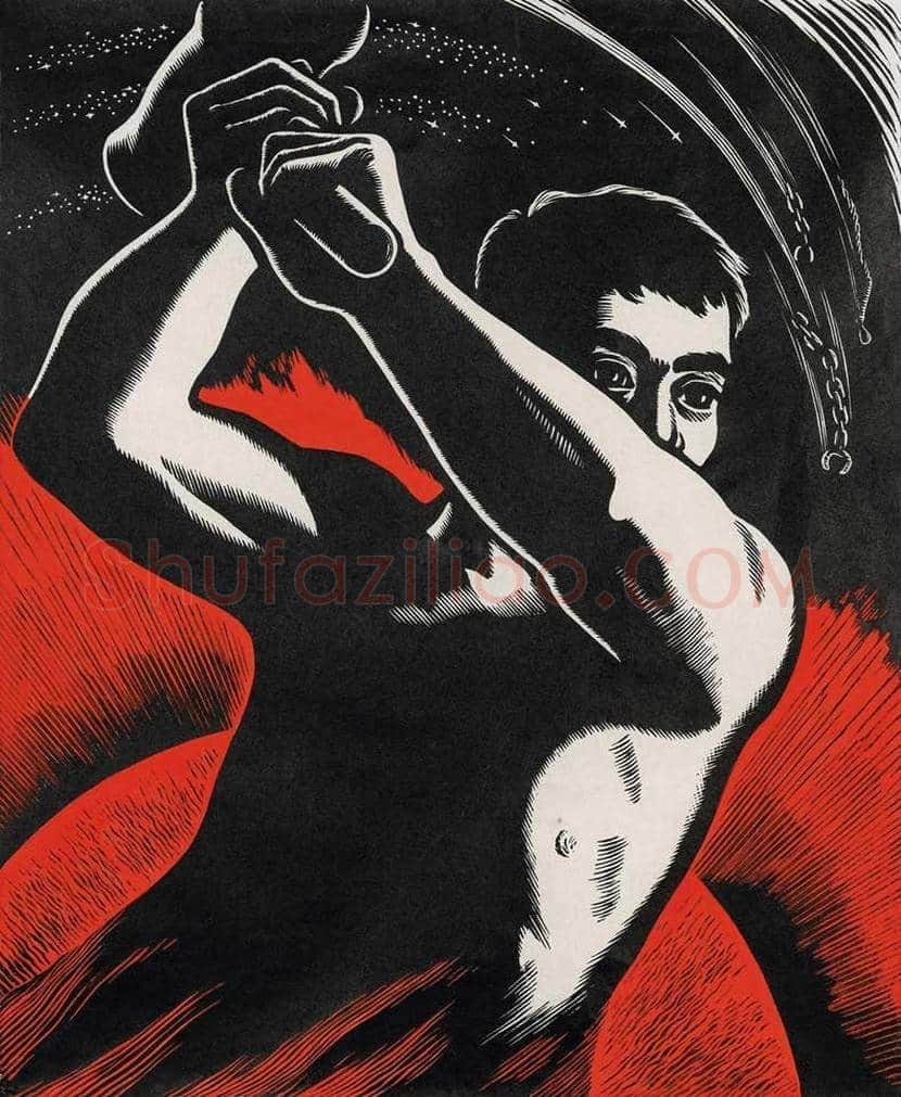 黄新波版画作品欣赏 | 书画知识