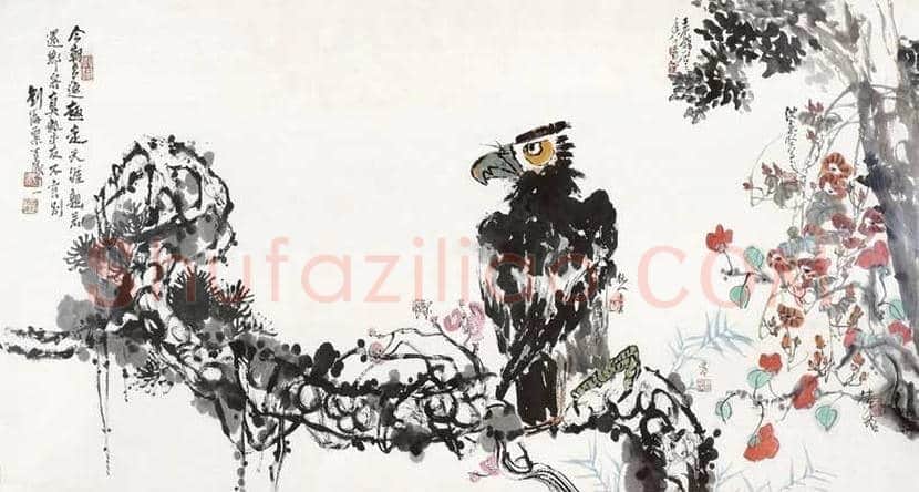 王个簃花鸟画作品欣赏 | 书画文摘