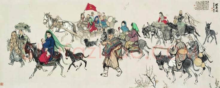 黄胄作品欣赏【高清大图】 | 书画知识