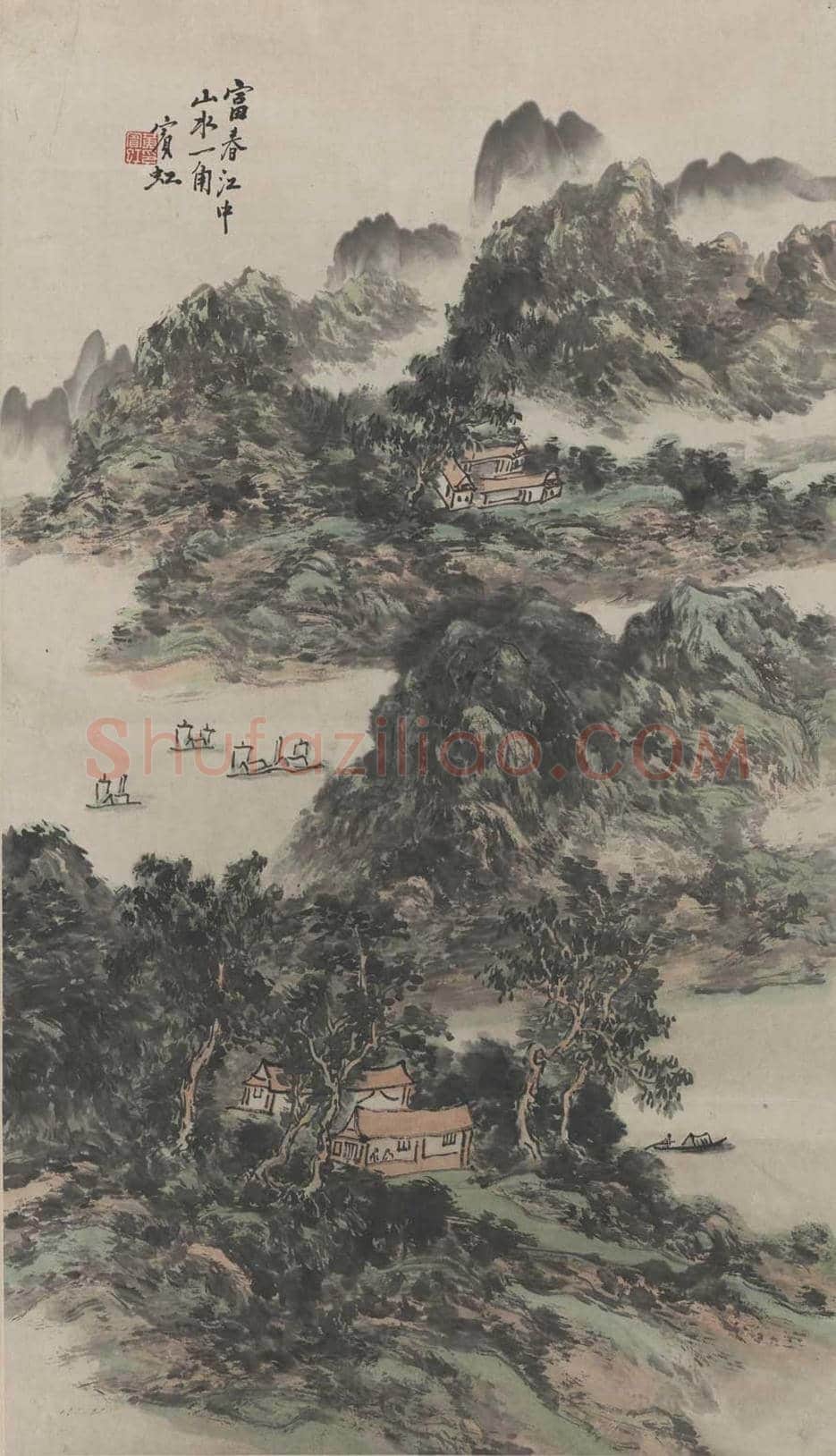 黄宾虹绘画作品欣赏 | 书画讲解