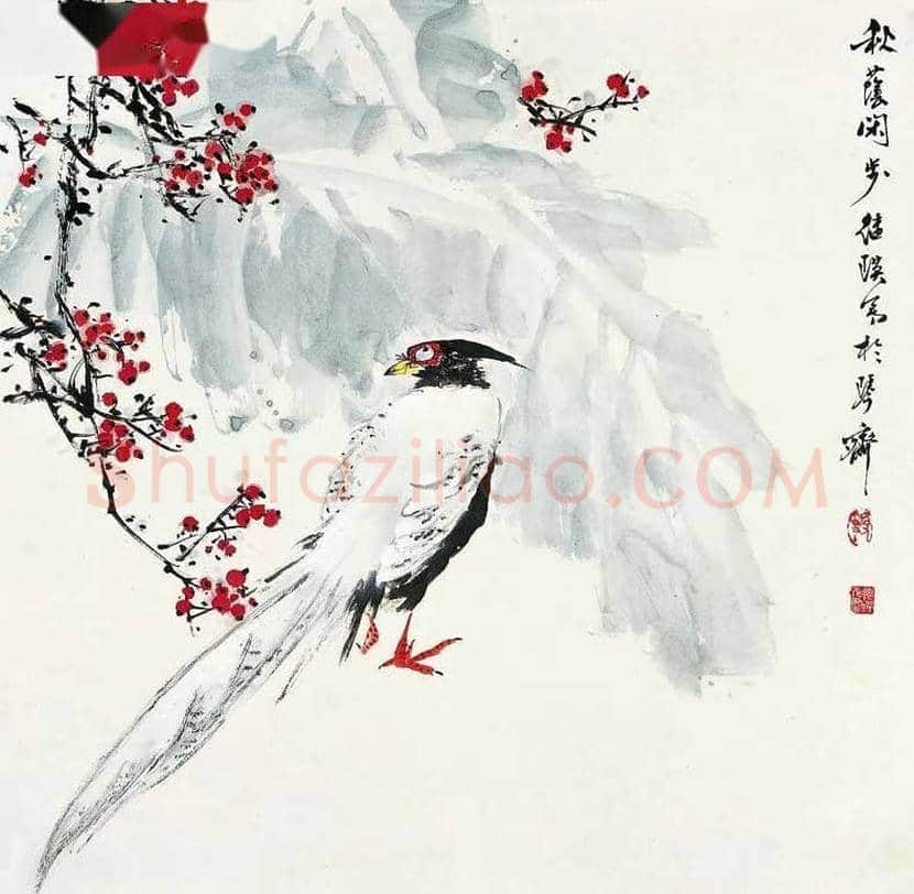 刘继瑛花鸟画欣赏 | 书画知识