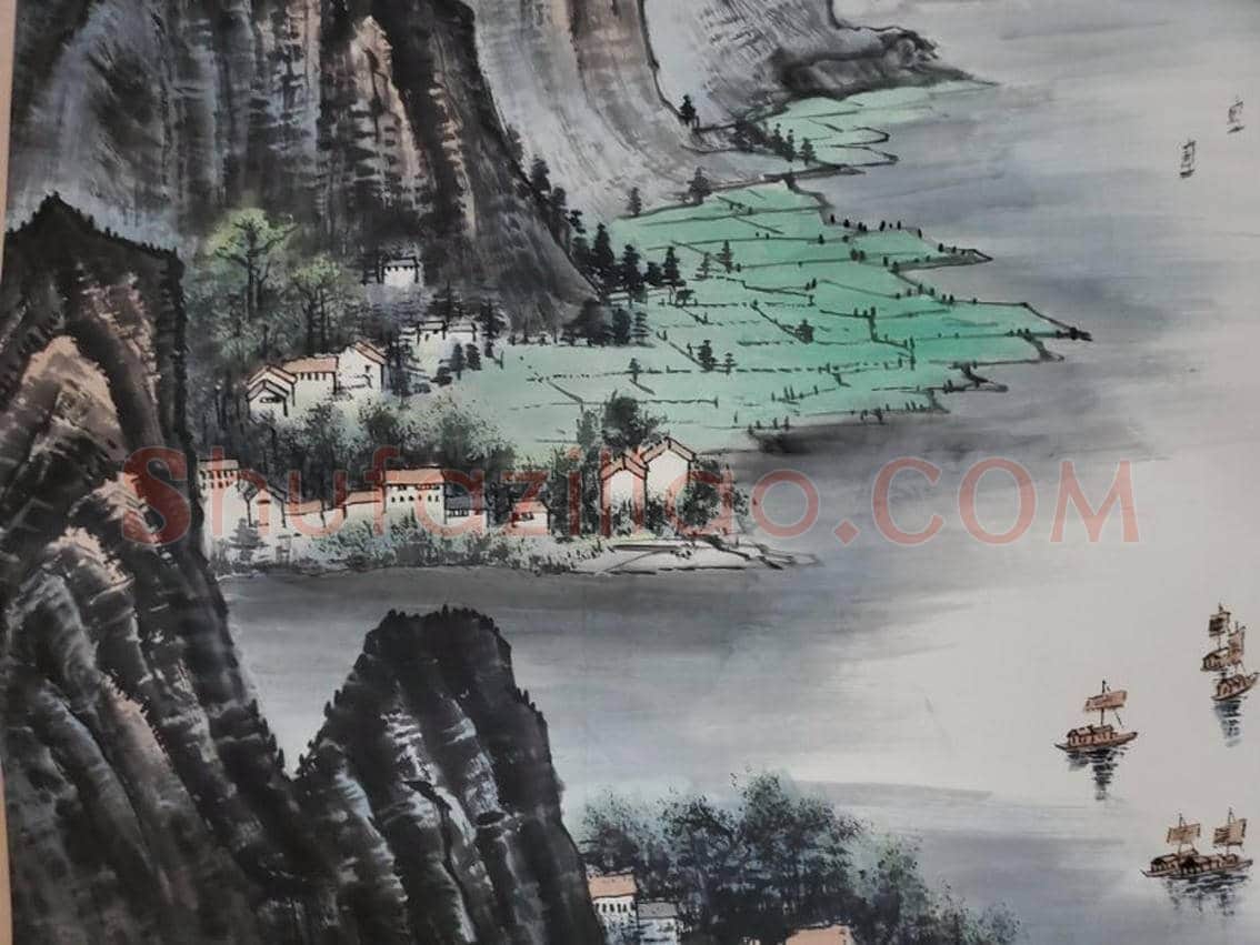 天下第一景——李可染《漓江山水甲天下》 | 国画作品