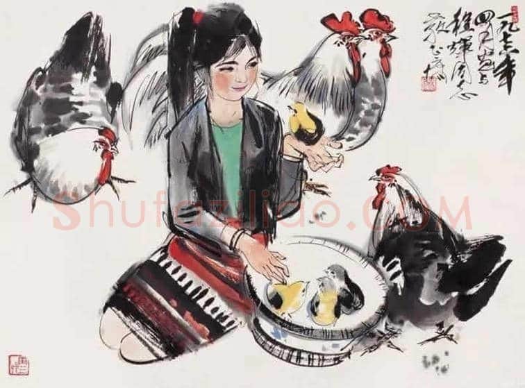 林墉精品水墨人物作品欣赏 | 书画讲解