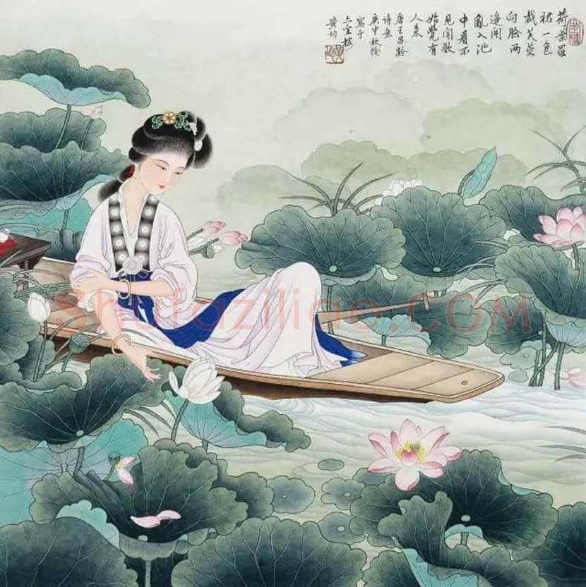 黄均工笔人物画欣赏 | 书画资料