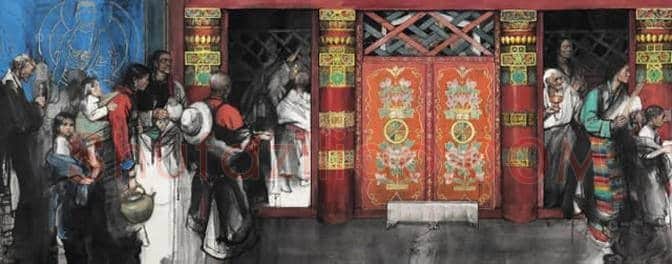 史国良作品拍卖价格,一平尺多少钱? | 书画学堂