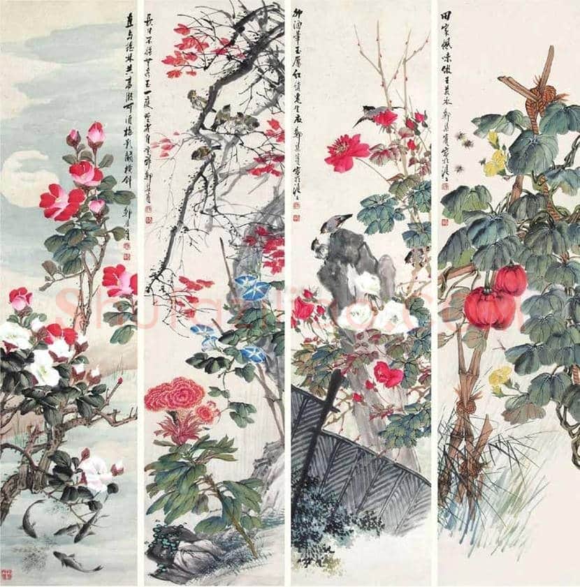 郑集宾花鸟画欣赏 | 书画资料