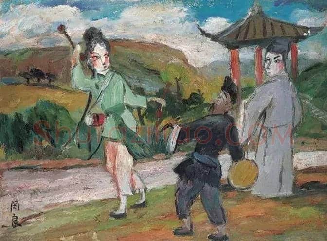 关良介绍,遗世而独立的人物画家 | 书画常识