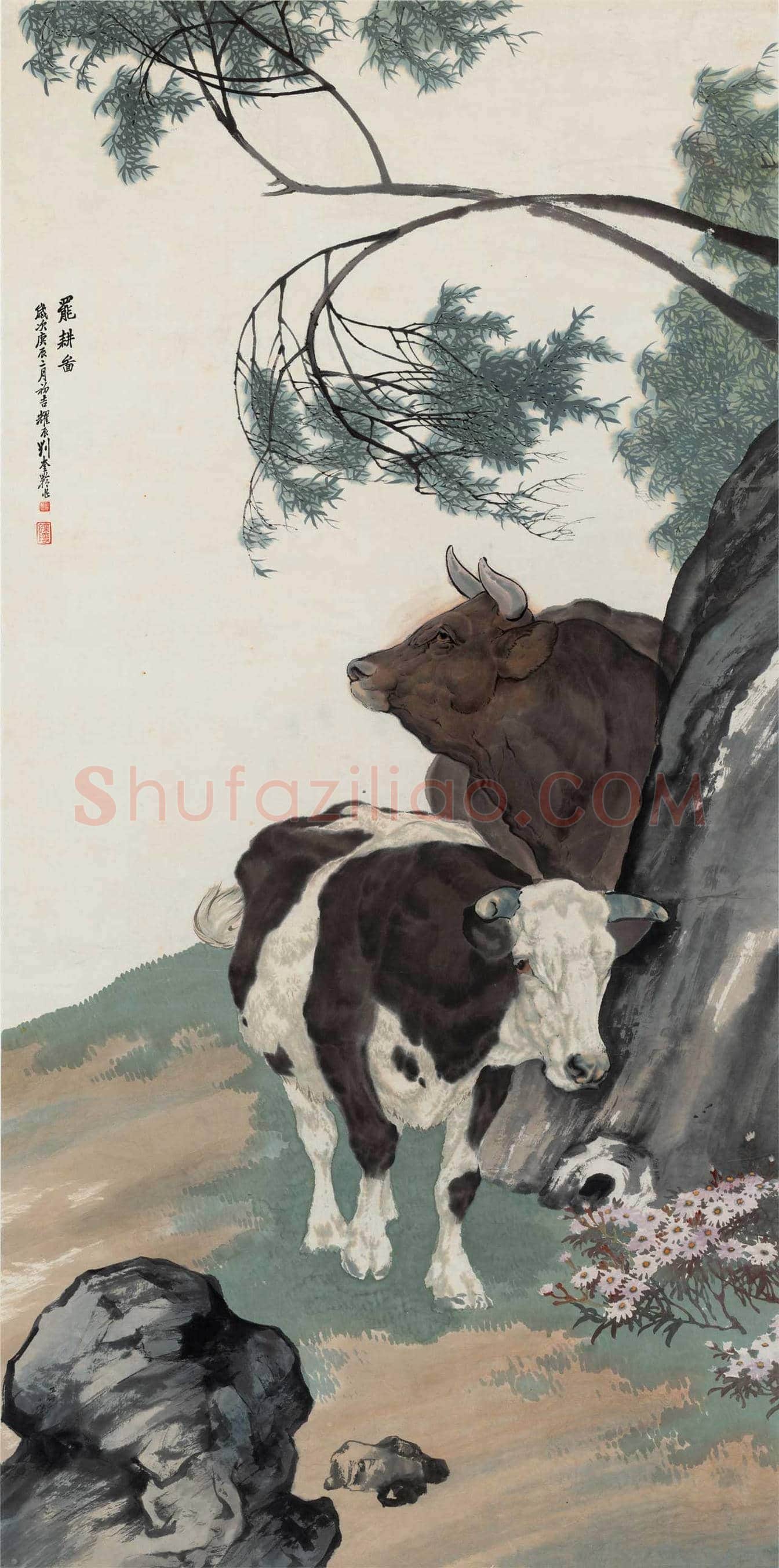 刘奎龄《上林春色图 》、《鸡鸣富贵》等图赏 | 著名国画鉴赏