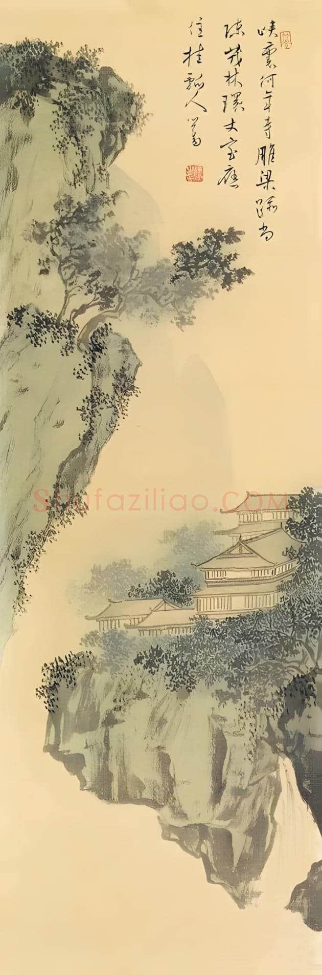 溥心畬画作欣赏 | 书画科普