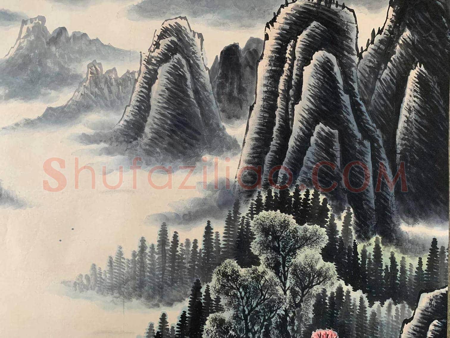 鸿篇钜制——李可染《无尽江山入画图》 | 国画赏析