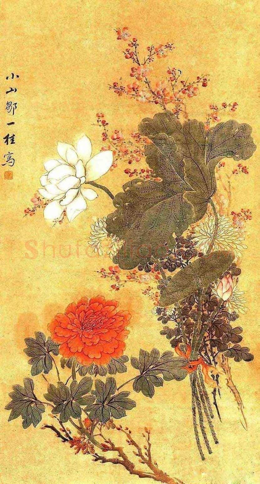 邹一桂工笔花鸟画作品欣赏 | 书画学堂