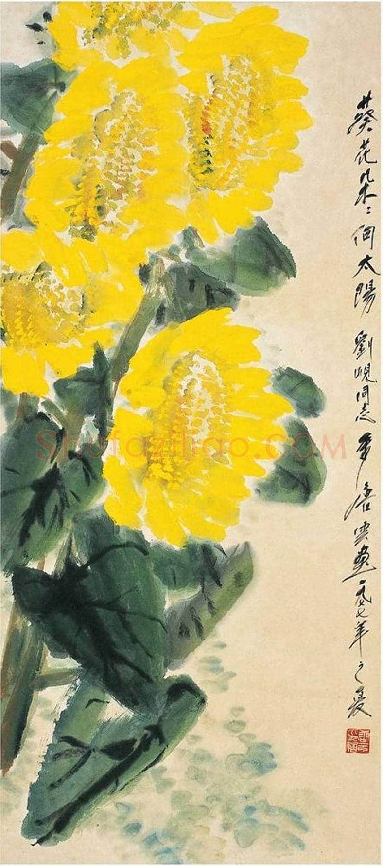 唐云花鸟画作品欣赏 | 书画学堂