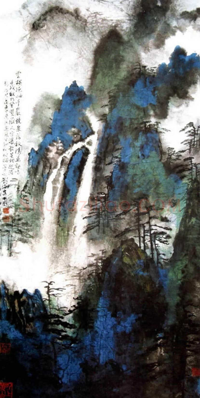 刘海粟经典作品高清全集 | 书画文摘