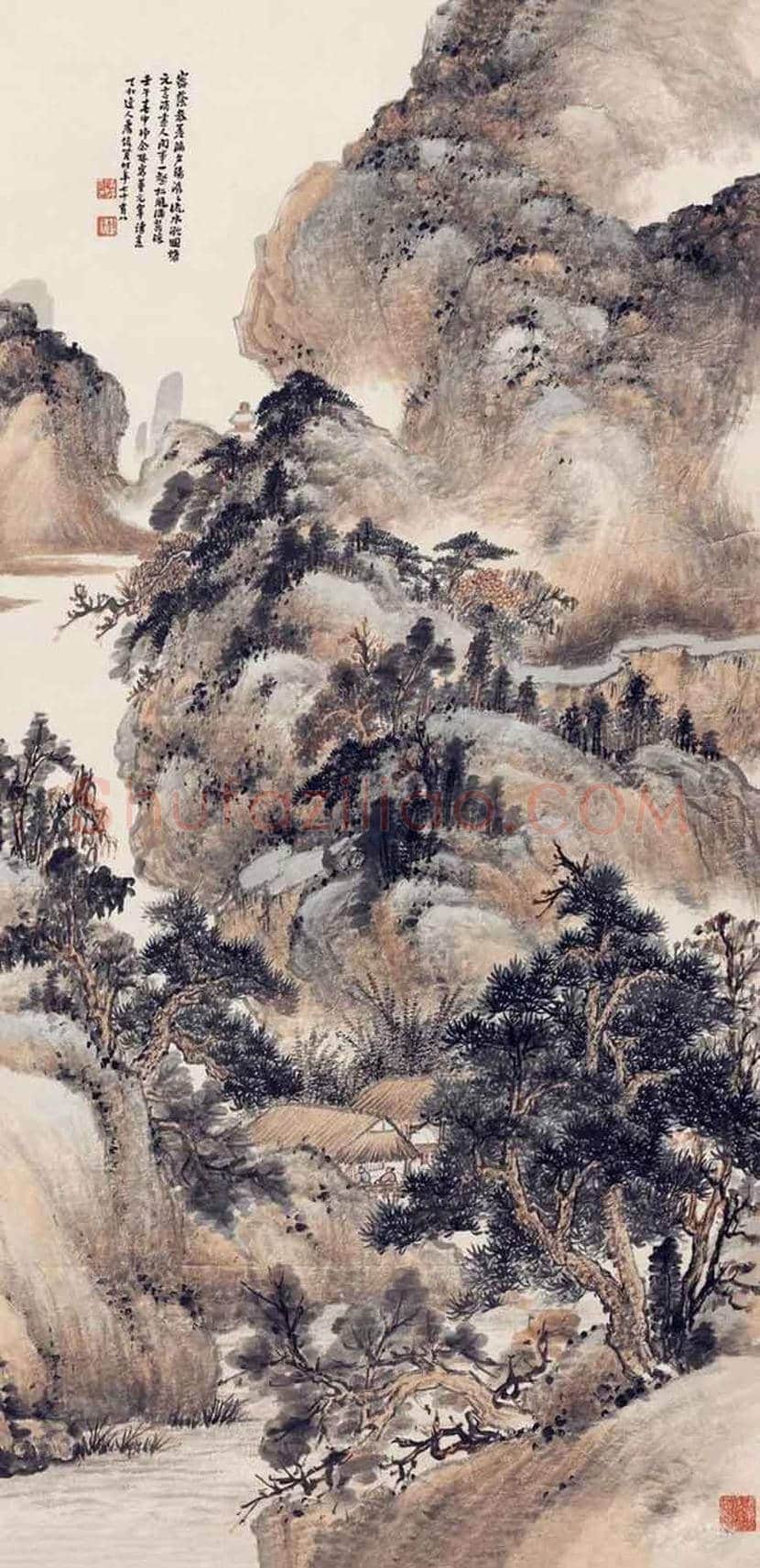 萧俊贤山水画欣赏 | 书画常识