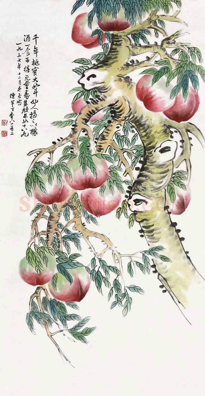 陈半丁花鸟作品欣赏 | 书画文摘