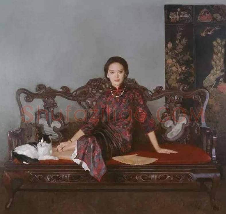 陈衍宁笔下绝美中国女性! | 书画知识