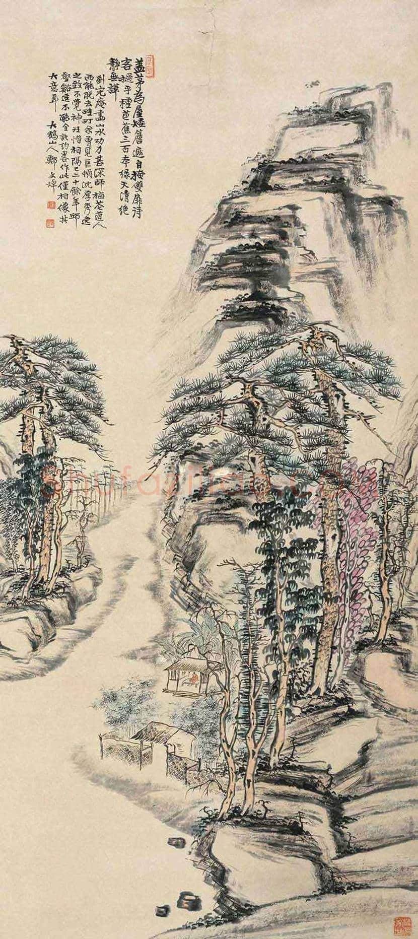 郑文焯书画作品欣赏 | 书画资料
