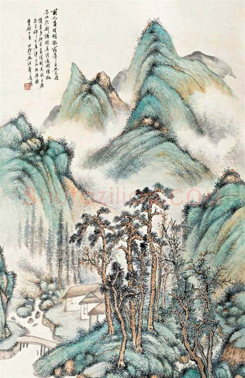 汪声远山水画作品欣赏 | 书画知识