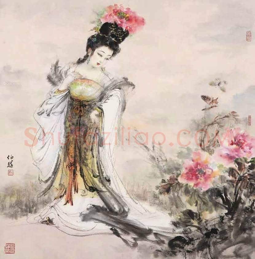 白伯骅笔下的美女 | 书画科普
