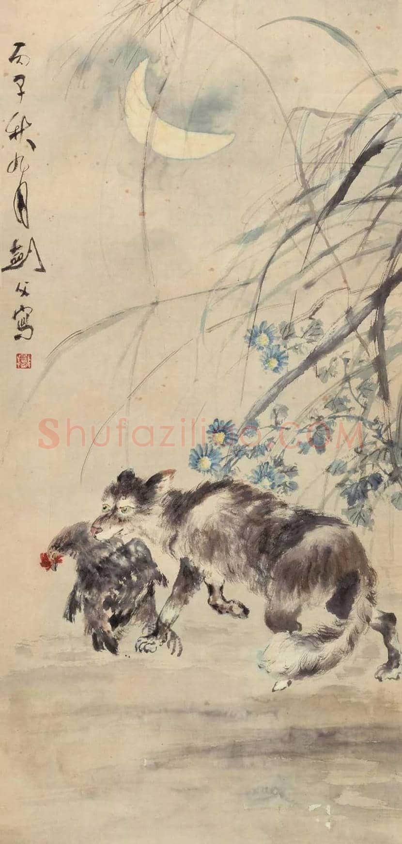 高剑父国画作品欣赏 | 书画知识