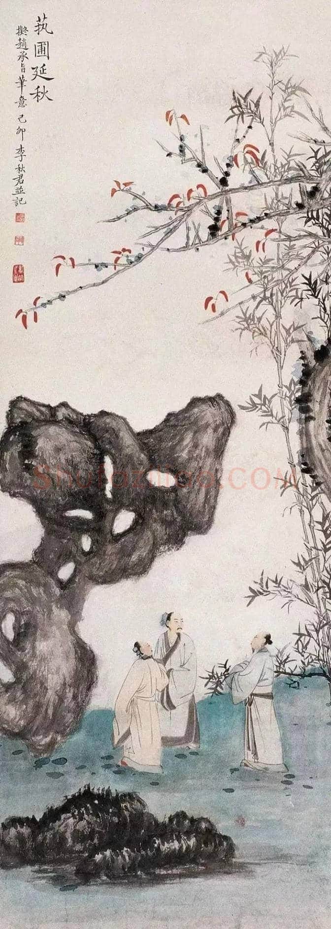 张大千三跪红颜李秋君 | 书画文摘