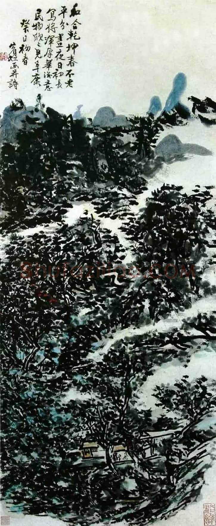 黄宾虹笔下的山水，百看不厌！ | 书画文摘
