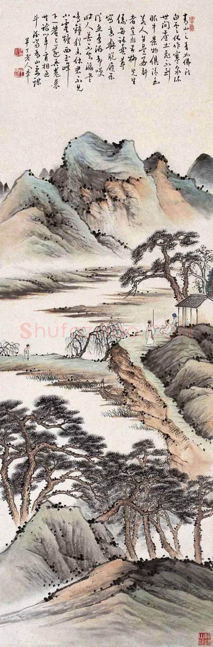 陈半丁山水画欣赏 | 书画知识