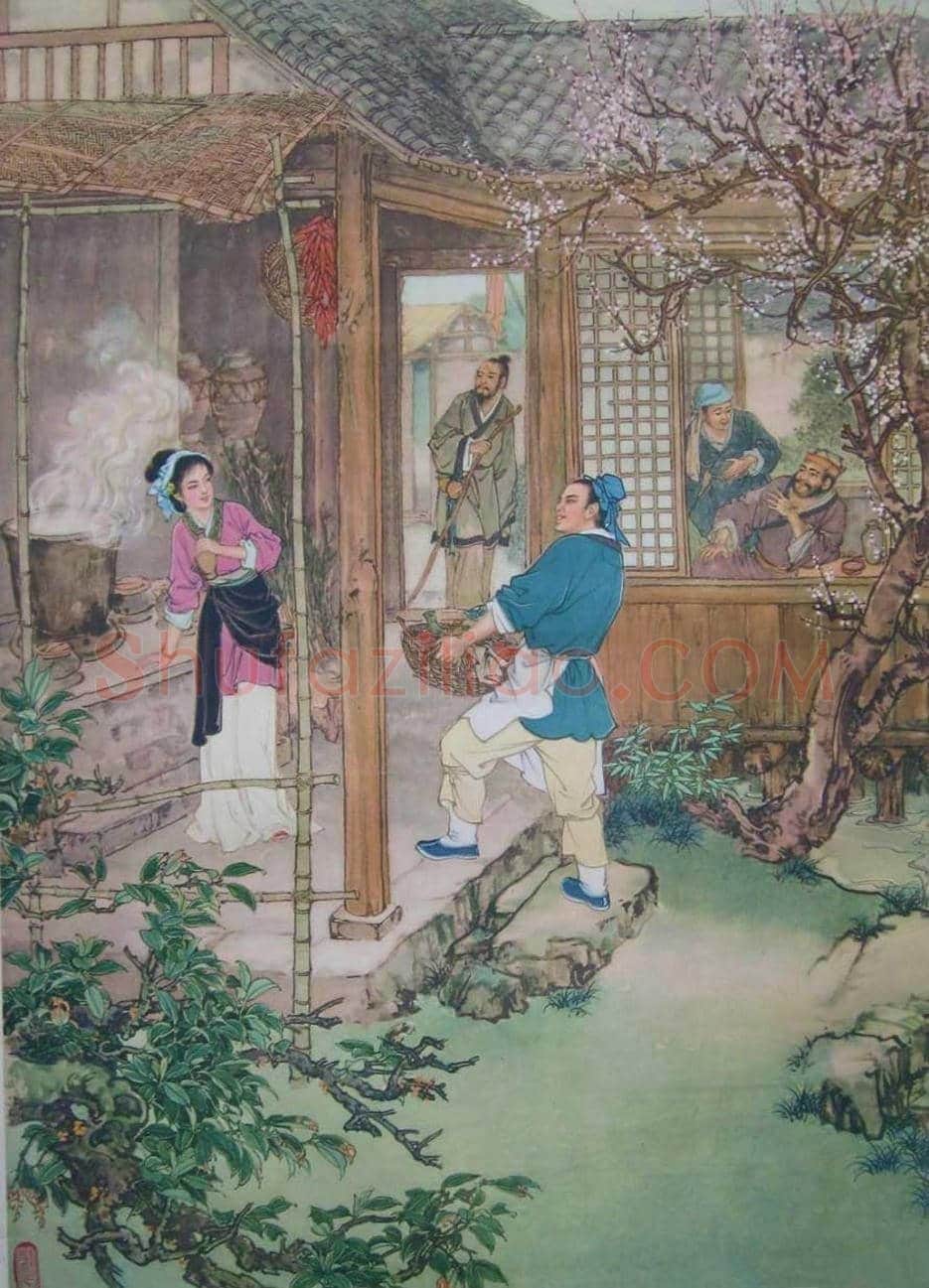 刘旦宅人物故事画图赏 | 书画百科