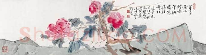董寿平笔下的牡丹 | 书画讲解