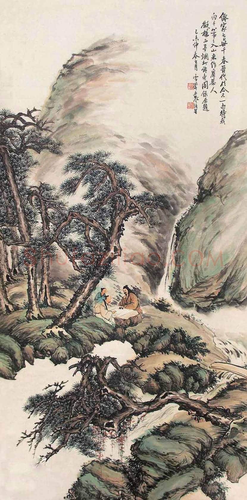 袁培基山水画欣赏 | 书画学堂