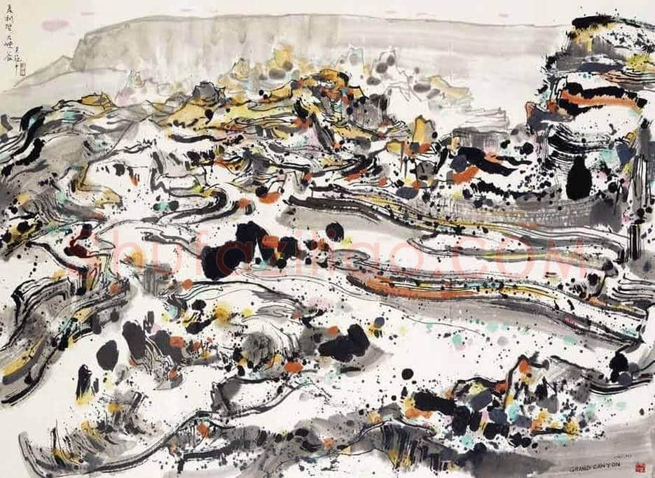 吴冠中国画成交价格记录 | 书画百科