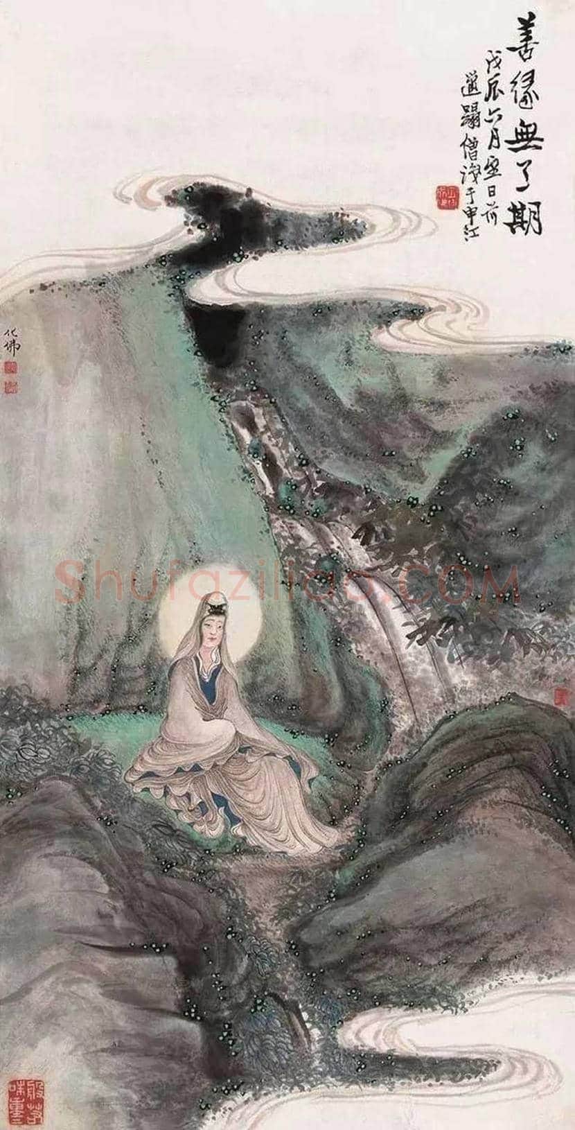 民国第一画佛高手钱化佛作品欣赏 | 书画资料