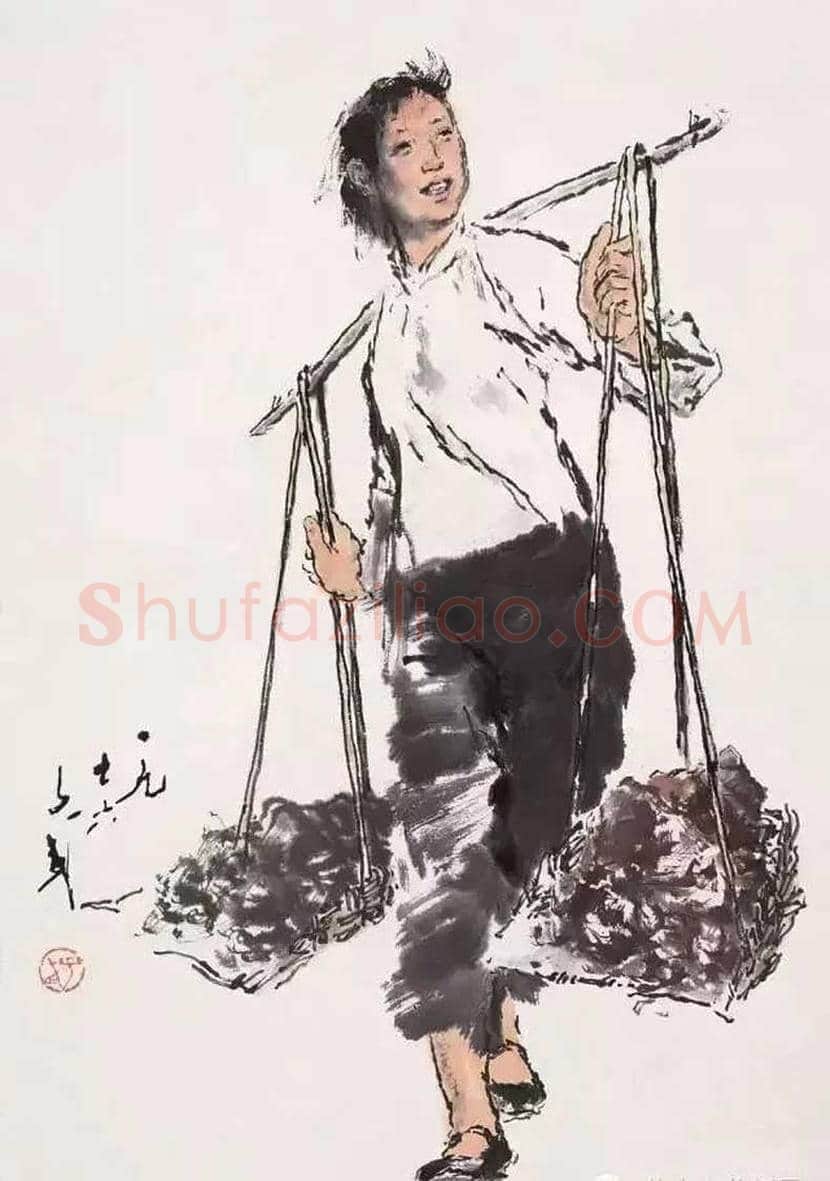 王子武人物画作品欣赏 | 书画文摘