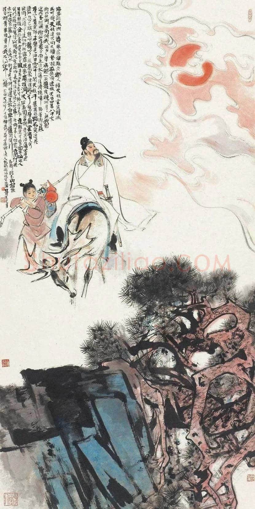 刘旦宅人物画作品欣赏 | 书画讲解