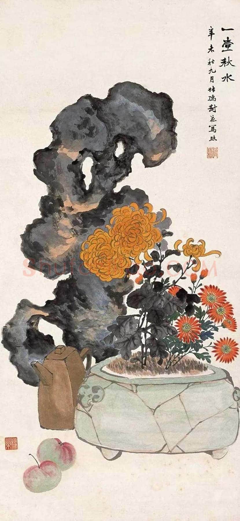 赵叔孺花鸟画欣赏 | 书画科普