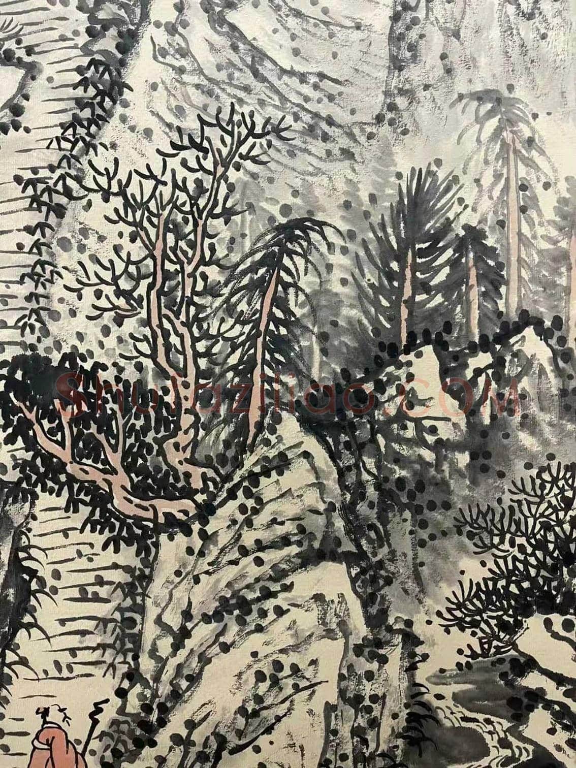 隐逸清旷 神品力作——黄秋园《山隐岩居图》 | 国画赏析