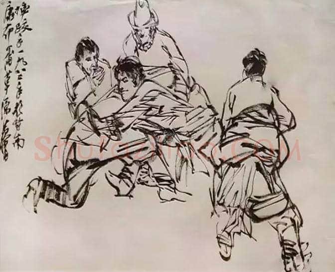 欣赏黄胄速写手稿100张！ | 书画学堂