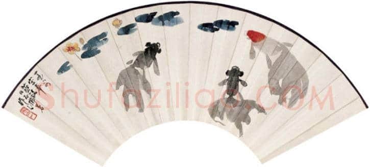 吴作人金鱼画作欣赏 | 书画文摘